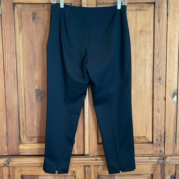 PEACE OF CLOTH BLACK  PARTICULAR ANKLE SLIT PANT Sz. 10 - Picture 5 of 8